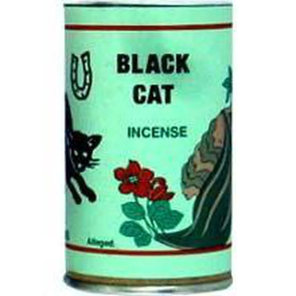 1 3/4 oz 7 Sisters Incense Powder - Black Cat