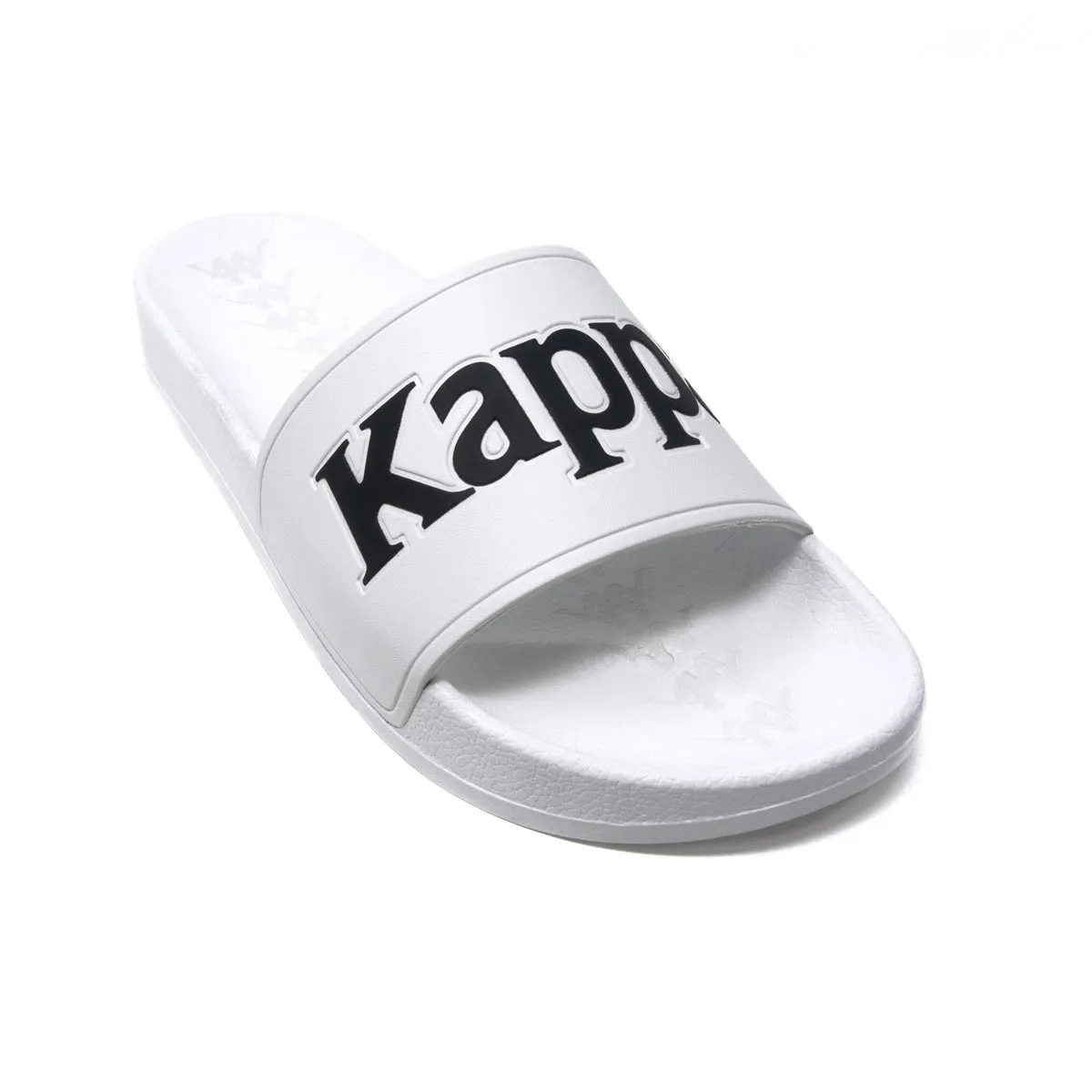 222 Banda Adam 9 Slides - White Black Grey