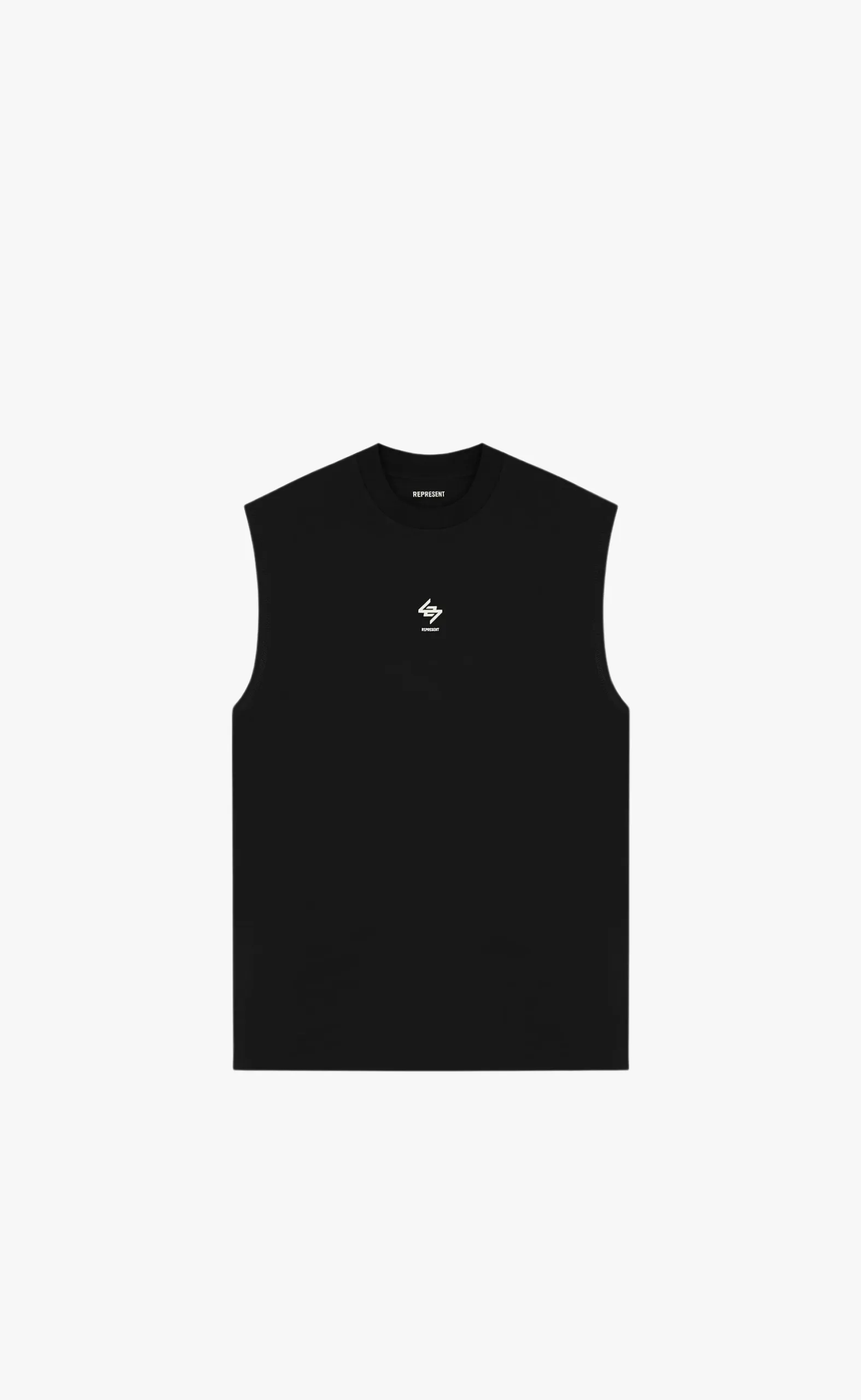 247 OVERSIZED JET BLACK TANKTOP