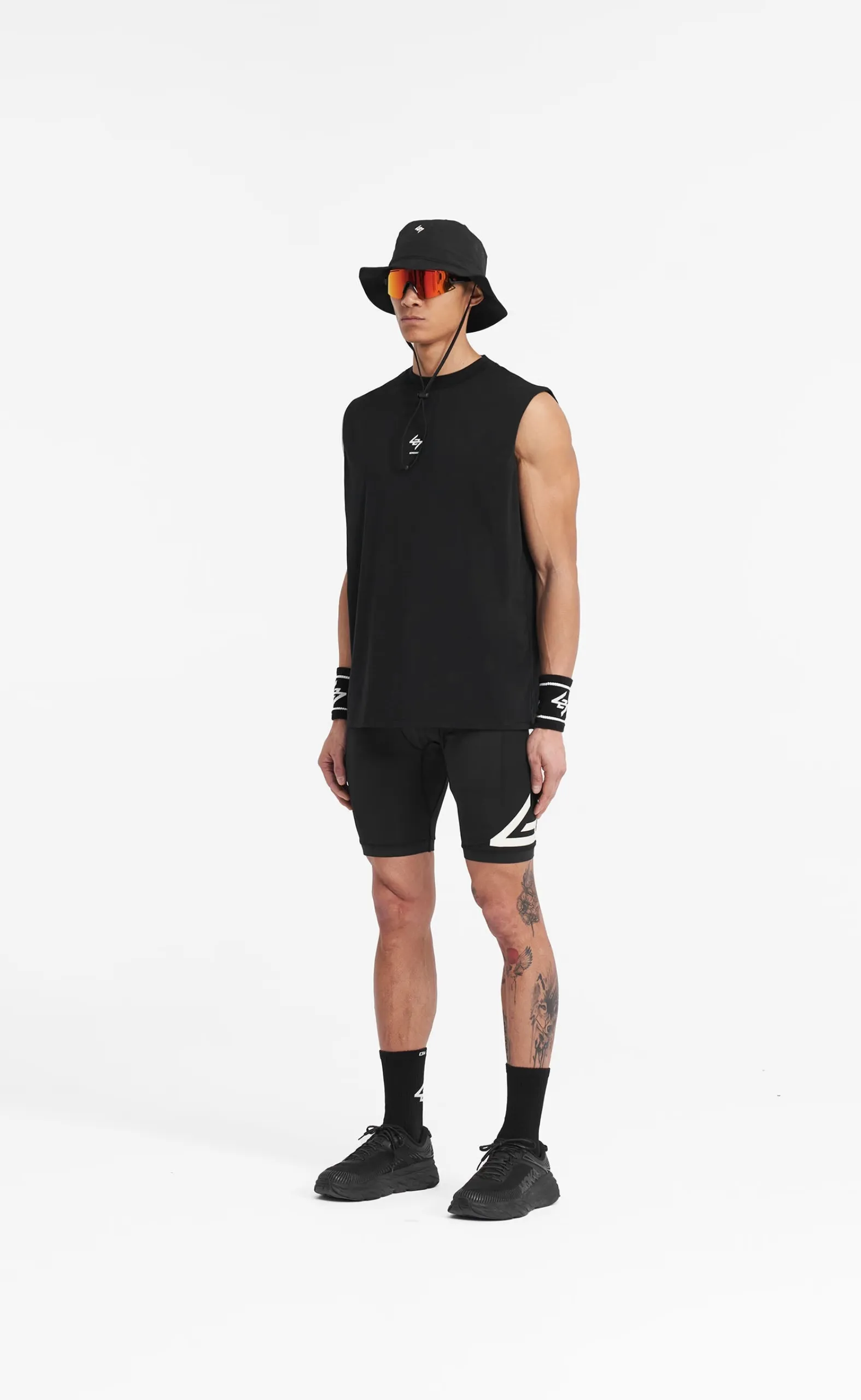 247 OVERSIZED JET BLACK TANKTOP