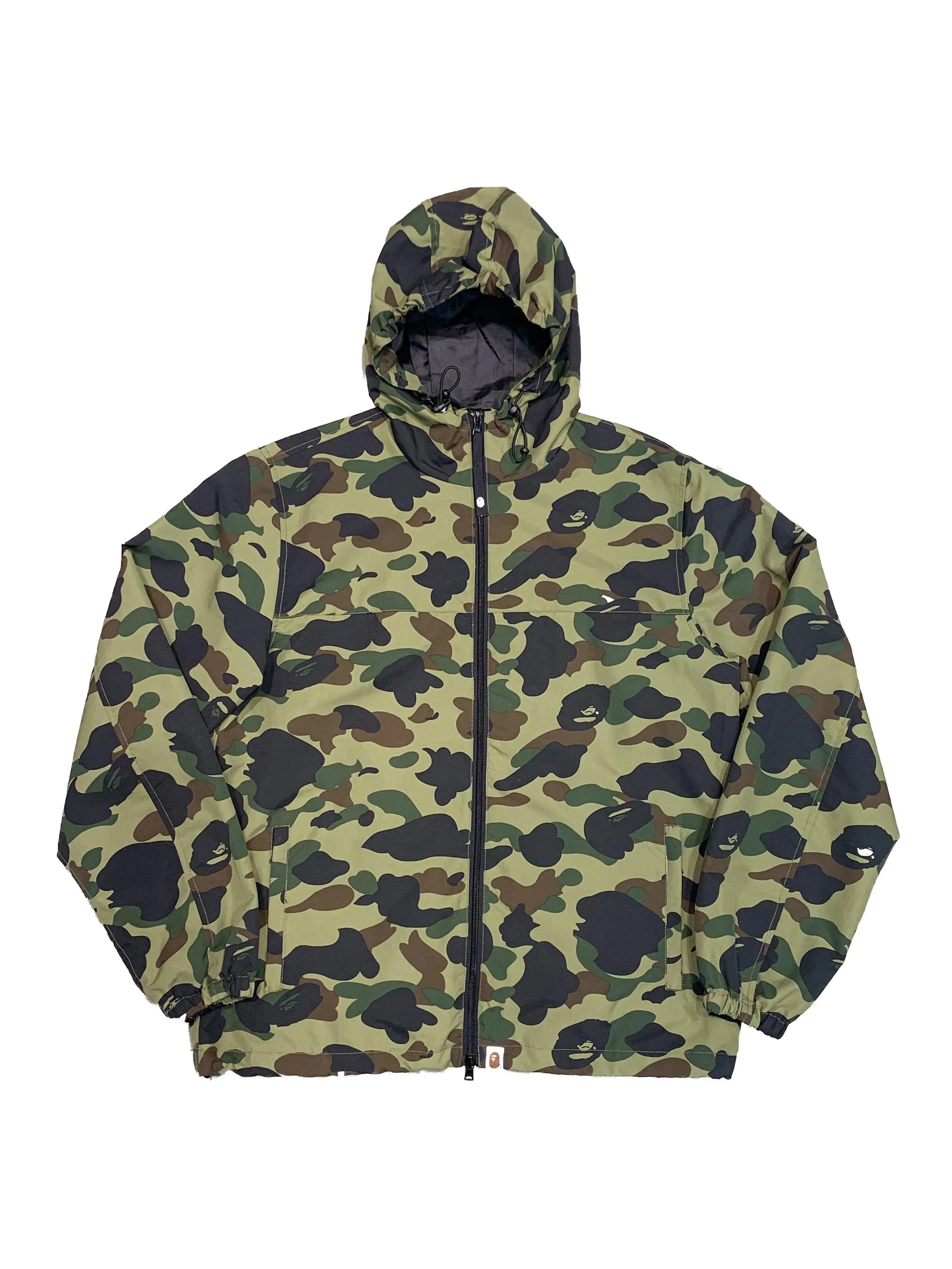 A Bathing Ape Windbreaker Jacket Camo