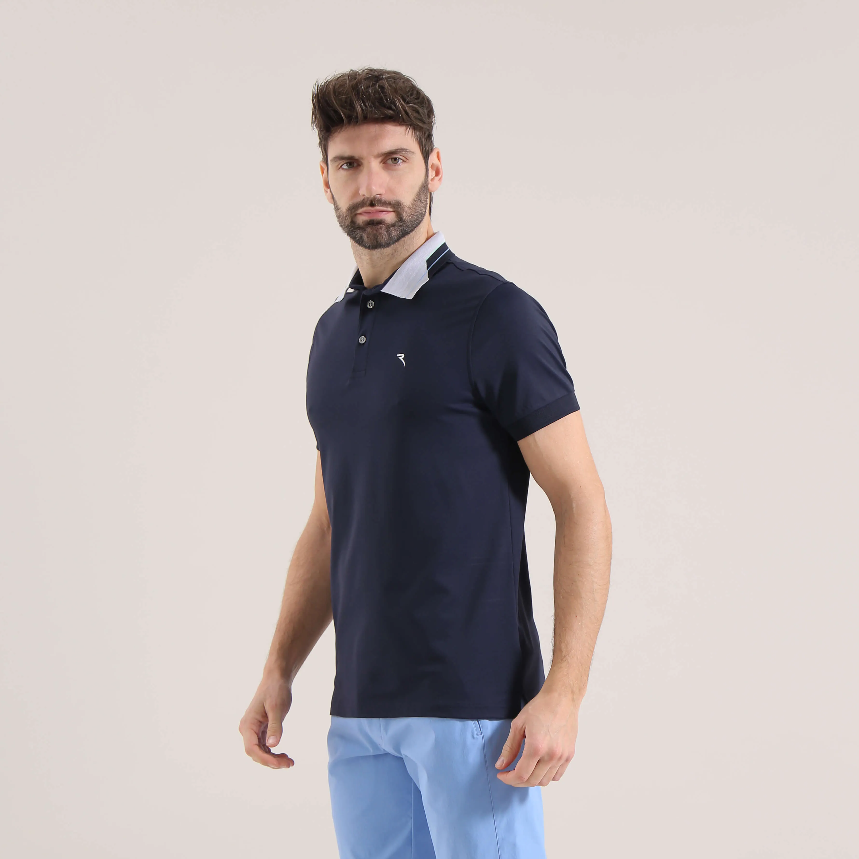 ADEMAS | DRY-MATIC STRETCH PIQUET POLO