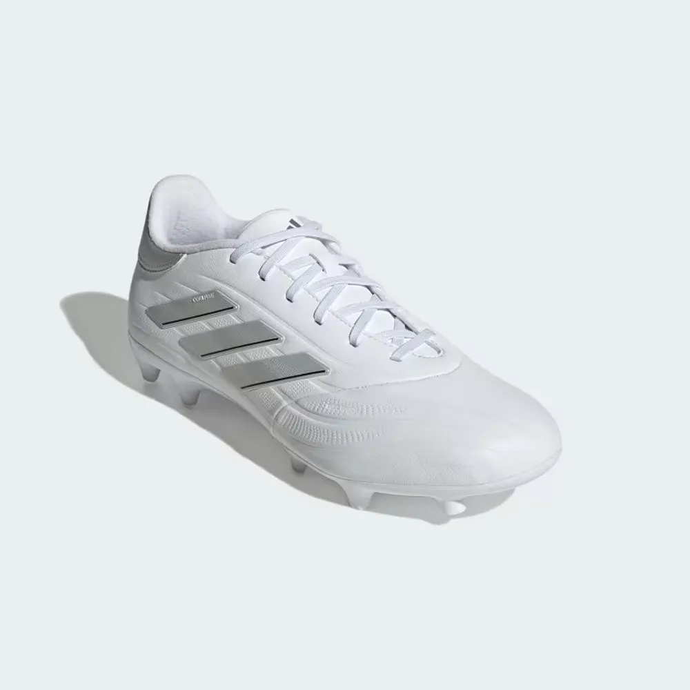 Adidas Copa Pure II League FG Football Boots (Cloud White/Cloud White/Silver Metallic)