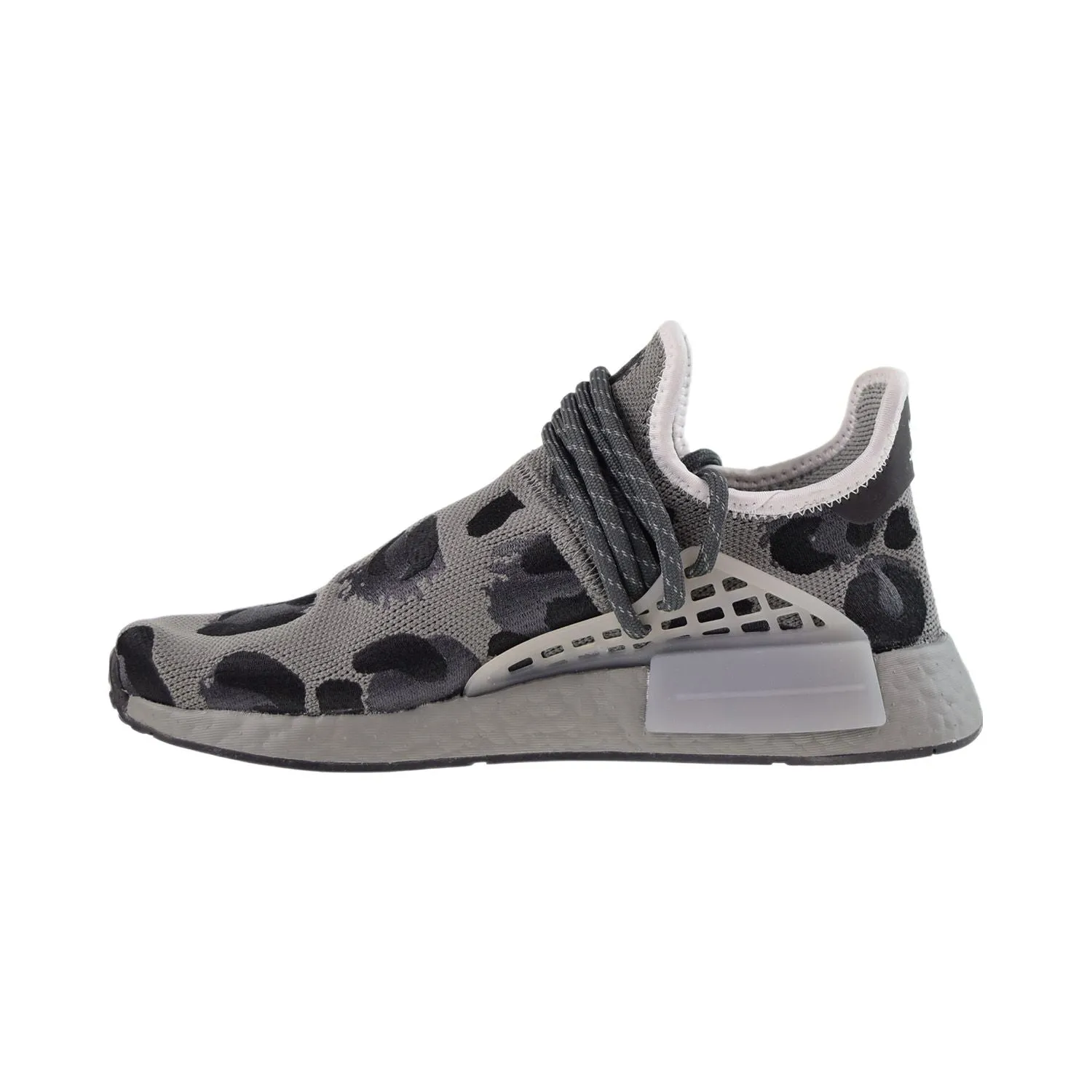 Adidas Hu NMD Animal Print Men's Shoes Ash-Mgh Solid Grey-Core Black