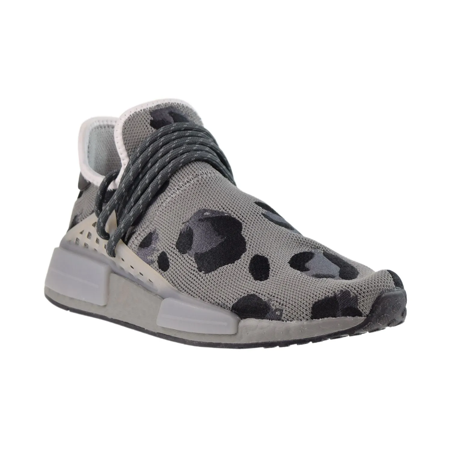 Adidas Hu NMD Animal Print Men's Shoes Ash-Mgh Solid Grey-Core Black