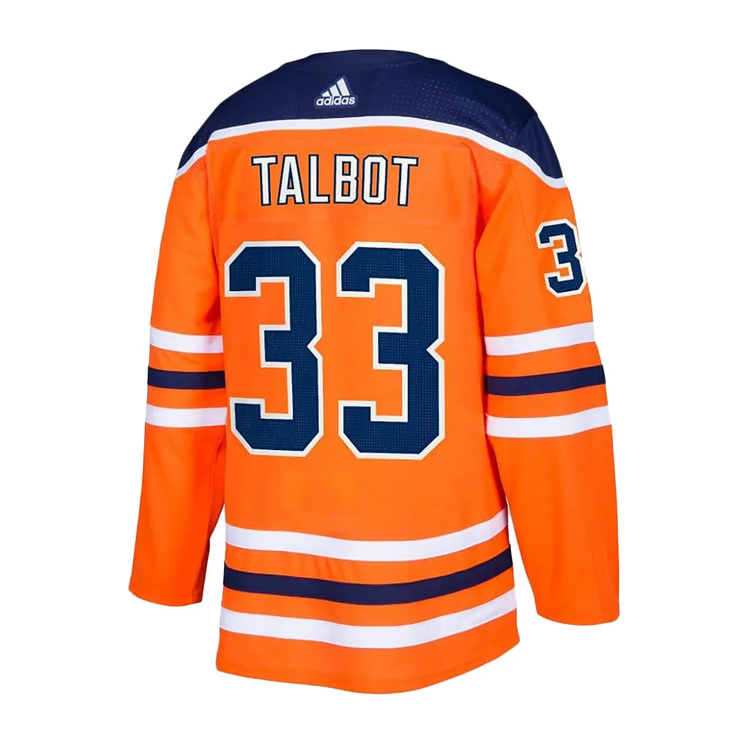 adidas - Men's Edmonton Oilers Authentic Cam Talbot Home Jersey (CA6920)