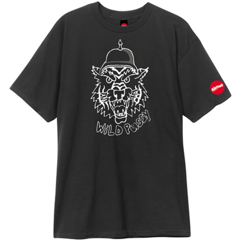 Almost Wild Pussy S/S Men's T-Shirt - Black