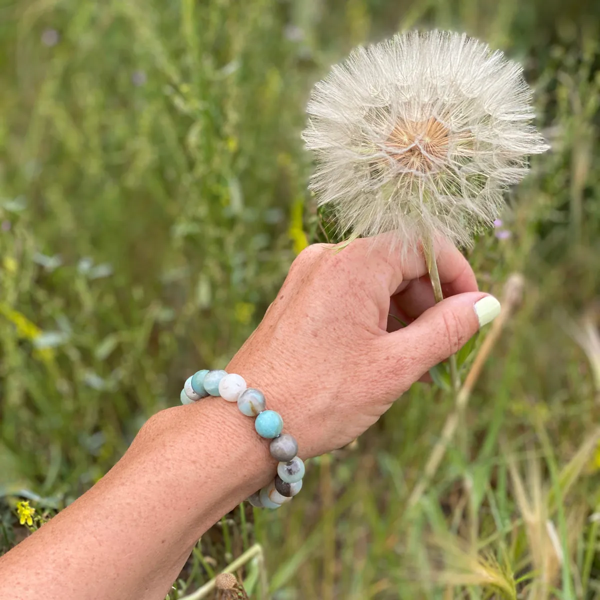 Amazonite Bracelet to Move Beyond Fear