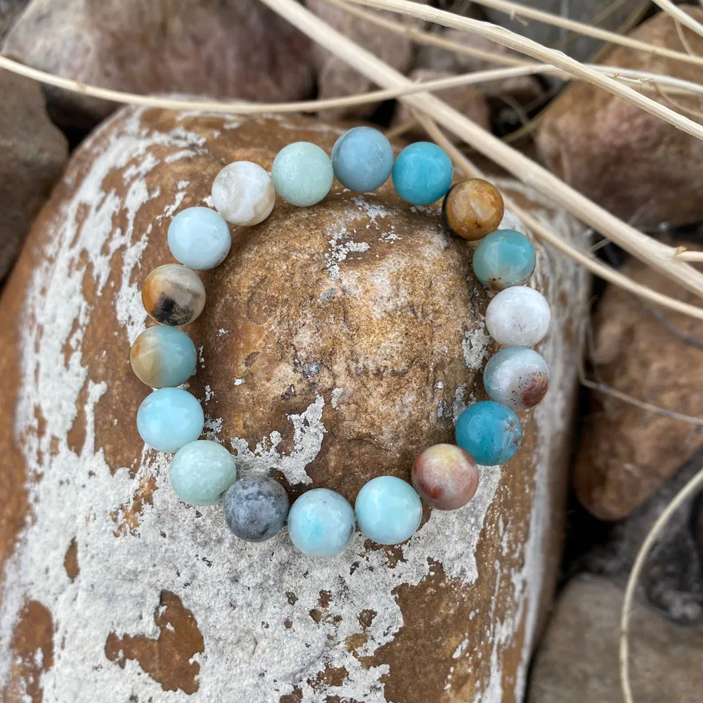 Amazonite Bracelet to Move Beyond Fear