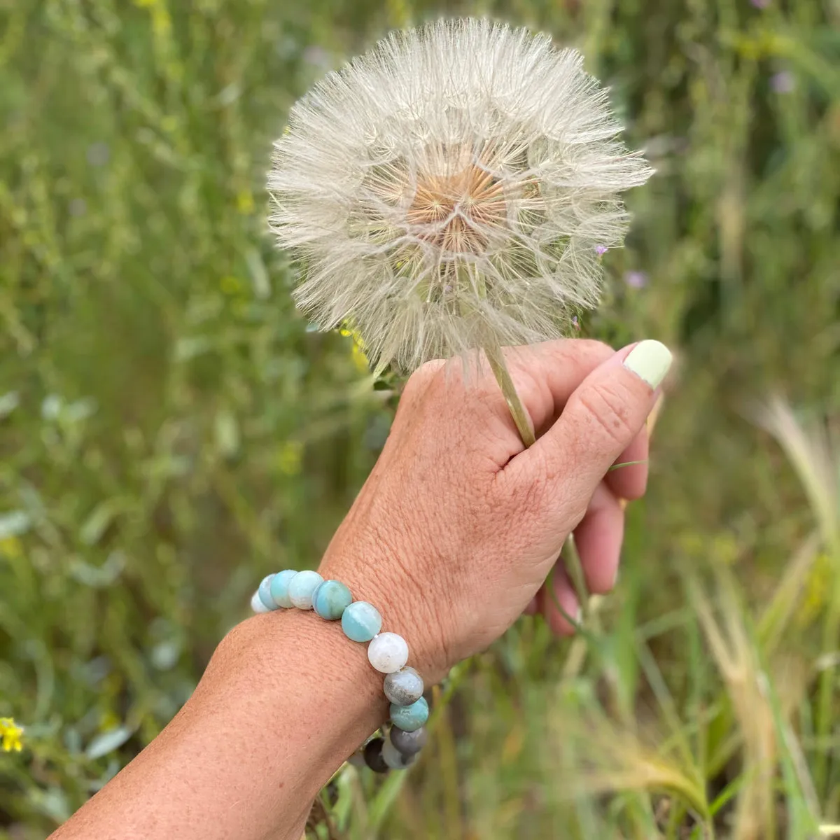 Amazonite Bracelet to Move Beyond Fear