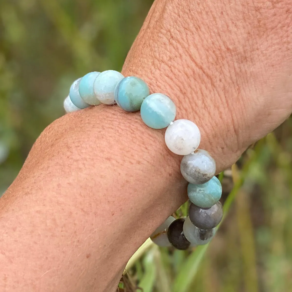 Amazonite Bracelet to Move Beyond Fear