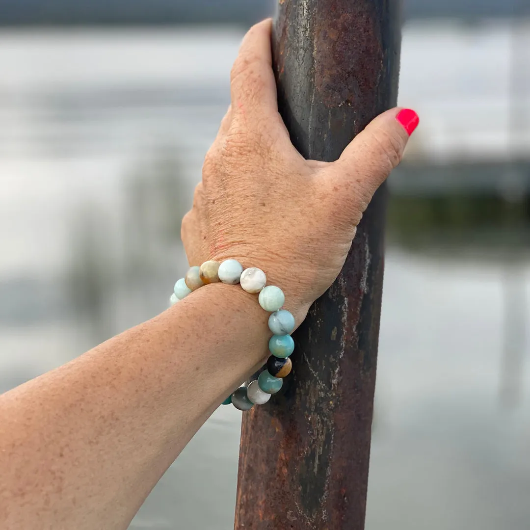 Amazonite Bracelet to Move Beyond Fear