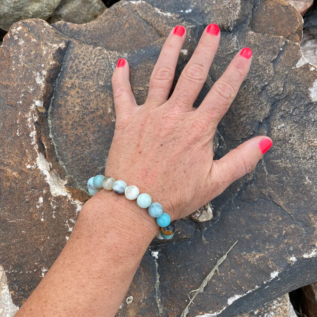 Amazonite Bracelet to Move Beyond Fear