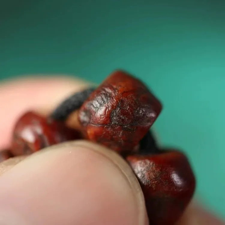 Antique Tibetan Small Bodhi Seed Wrist Mala