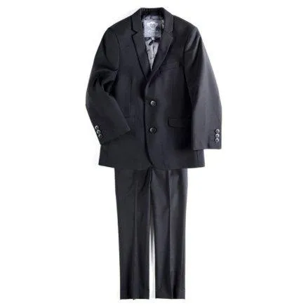 Appaman Mod Boys Slim Classic Black Suit _8SU6