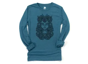 Aquarius Zodiac & Astrology Adult Long Sleeve Shirts