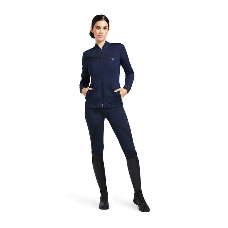 Ariat Ladies Ascent Full Zip Sweatshirt Navy