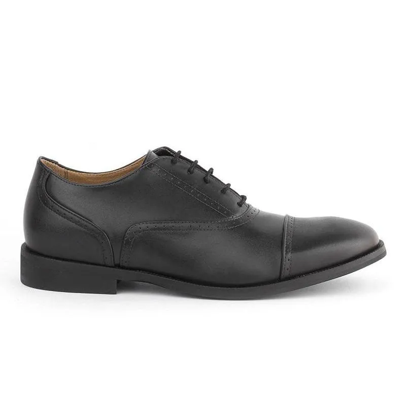 'Arthur' Men's classic shoe  by Ahimsa - black