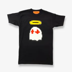 B Wood  8 Bit Red Eye T-shirt Black