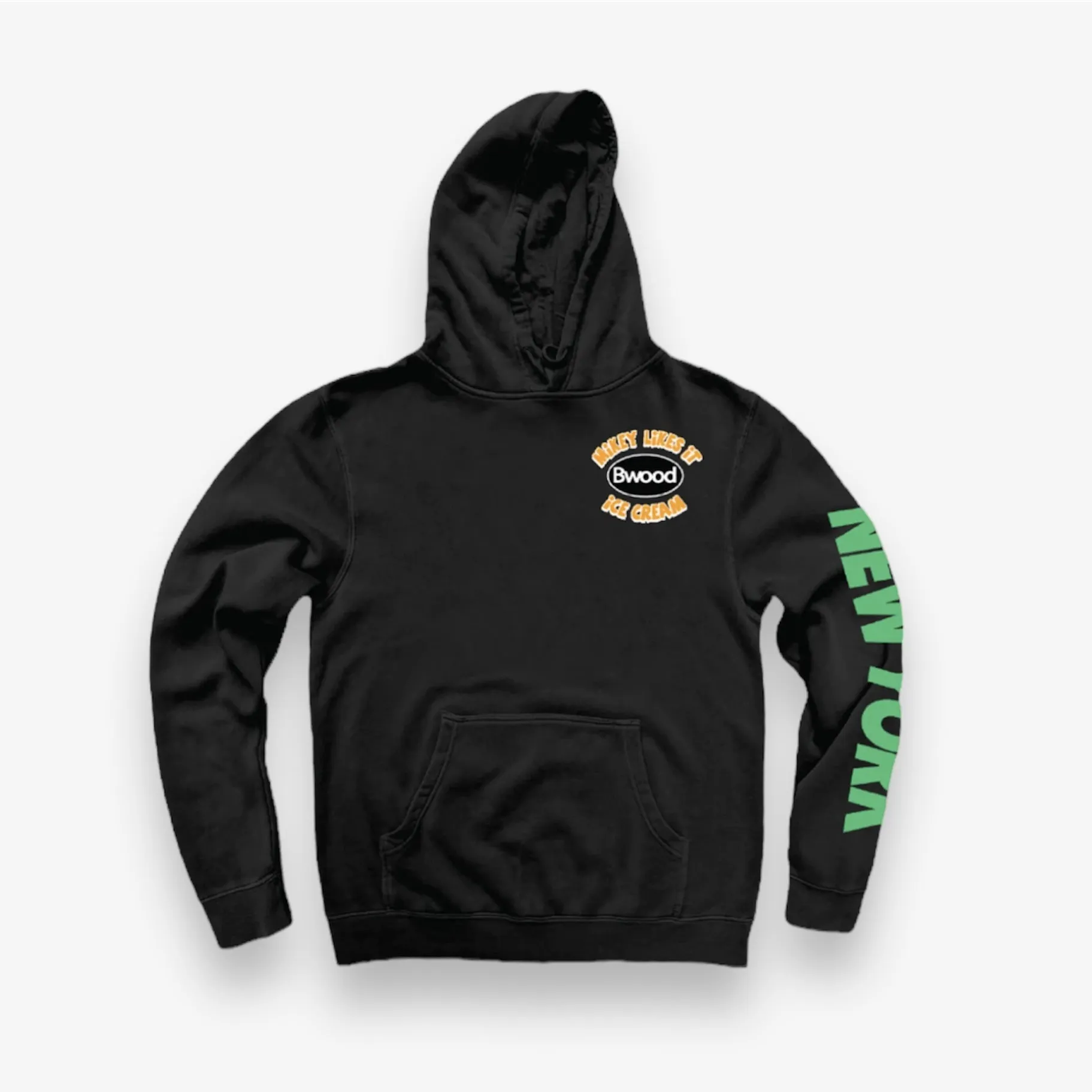 B Wood Mikey Like it Hoodie Black