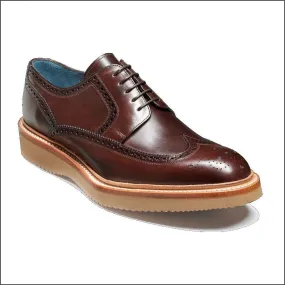 Barker Bill Chocolate Hand Painted Derby Brogue*