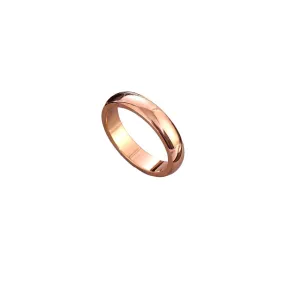 Basic Thick Ring (rose gold)