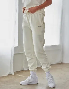 Basics White Sand Unisex Sweatpant