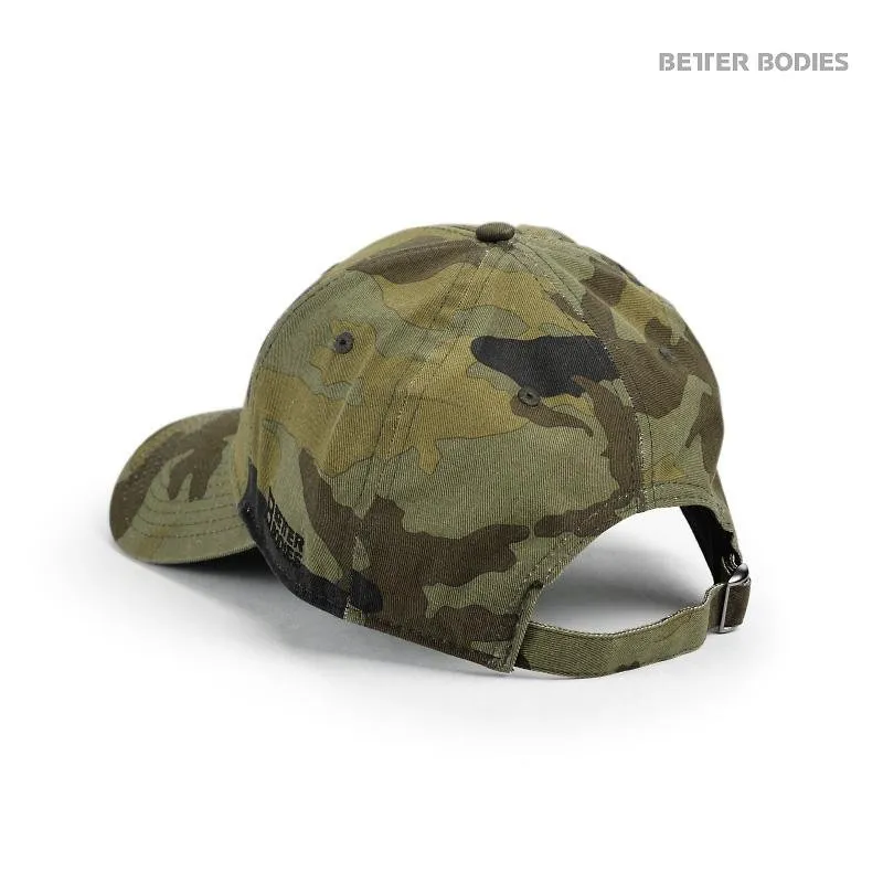 Better Bodies BB Baseball Cap - Green Camo