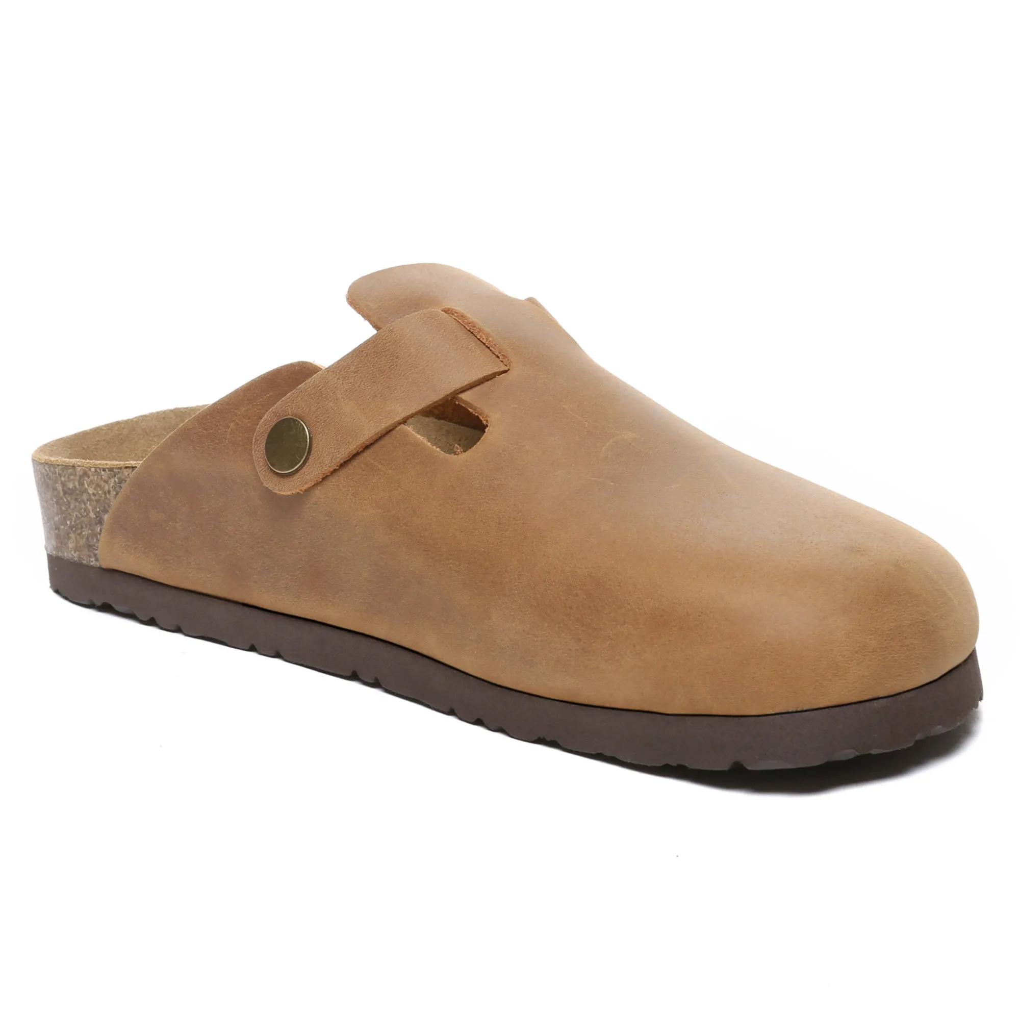 Birkie Men Leather Slippers