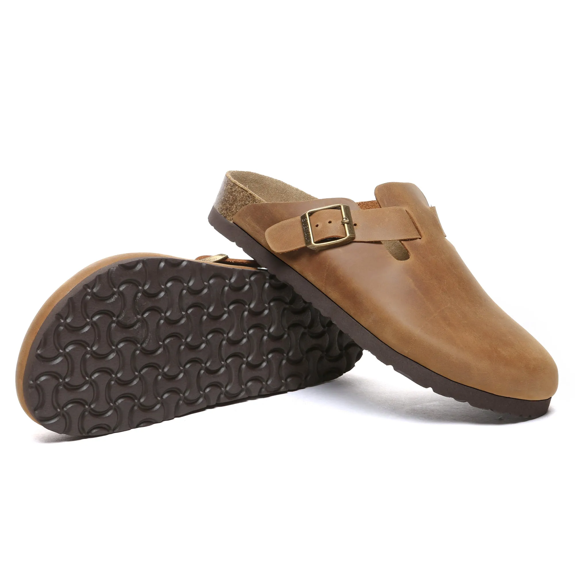 Birkie Men Leather Slippers