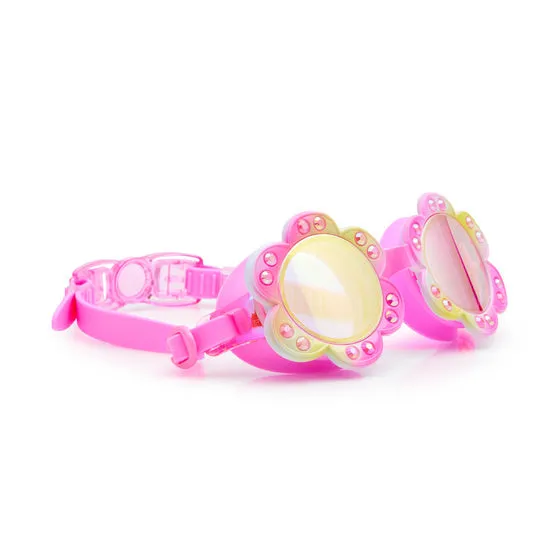 Bling2o Gardenia Flower Swim Goggles