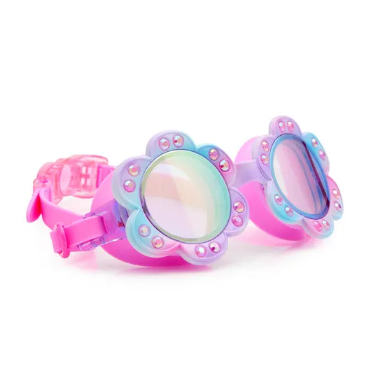 Bling2o Gardenia Flower Swim Goggles