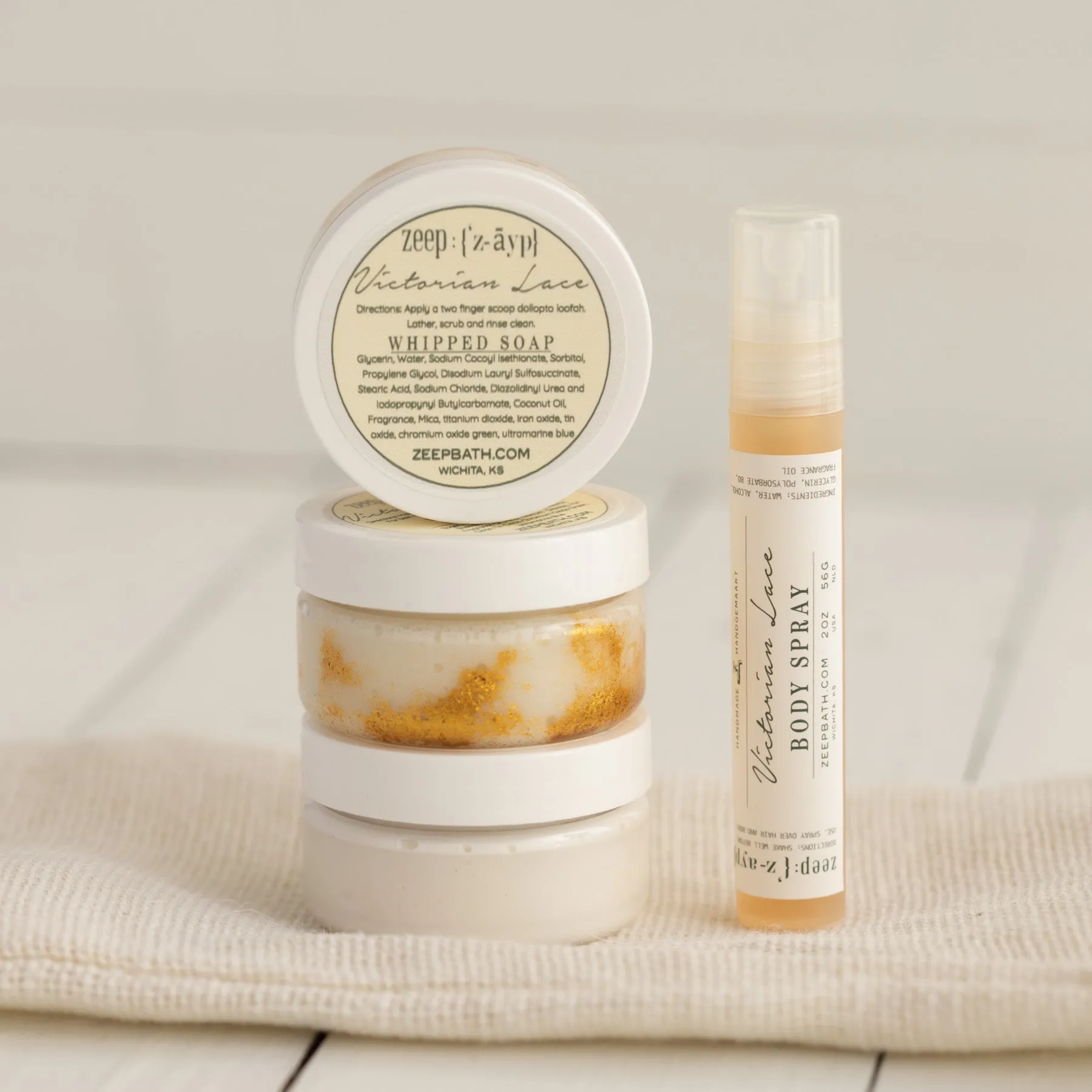 Body Care Travel Kits  | Pick Your Scent