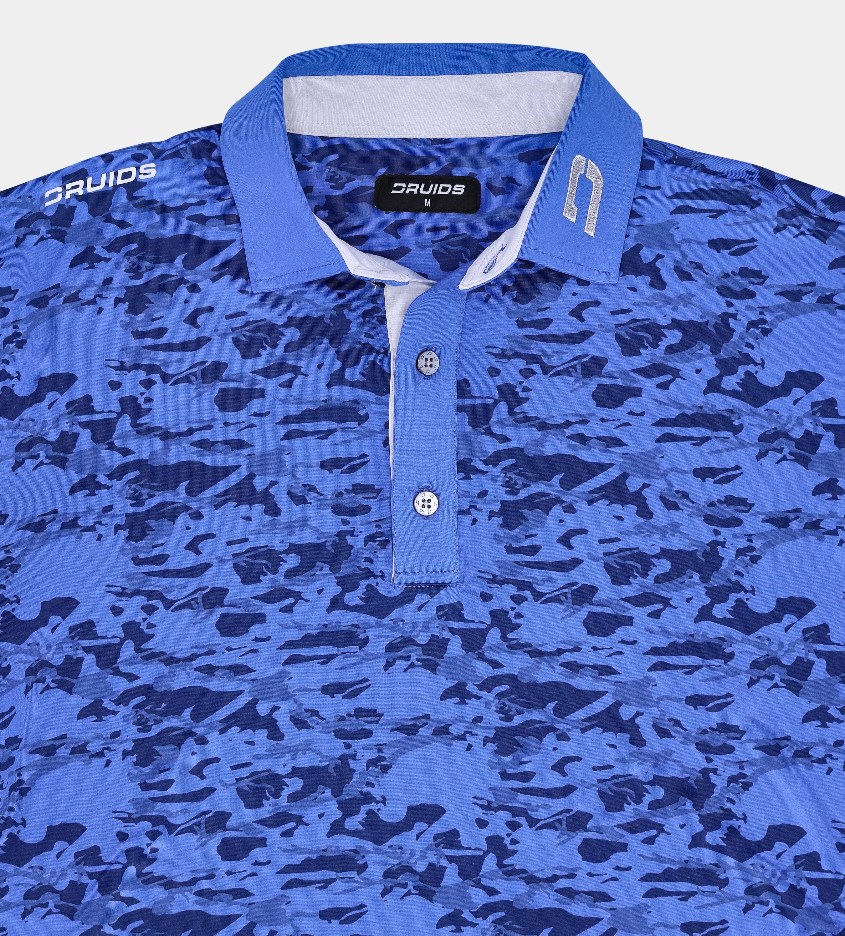 CAMO POLO BLUE