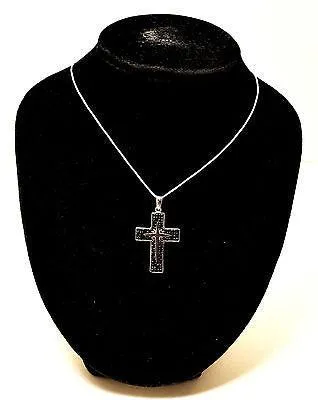 Christian Cross Pendant With Swarovski Colored Gemstones 1#