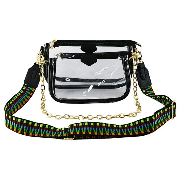 Clear Entrance Crossbody