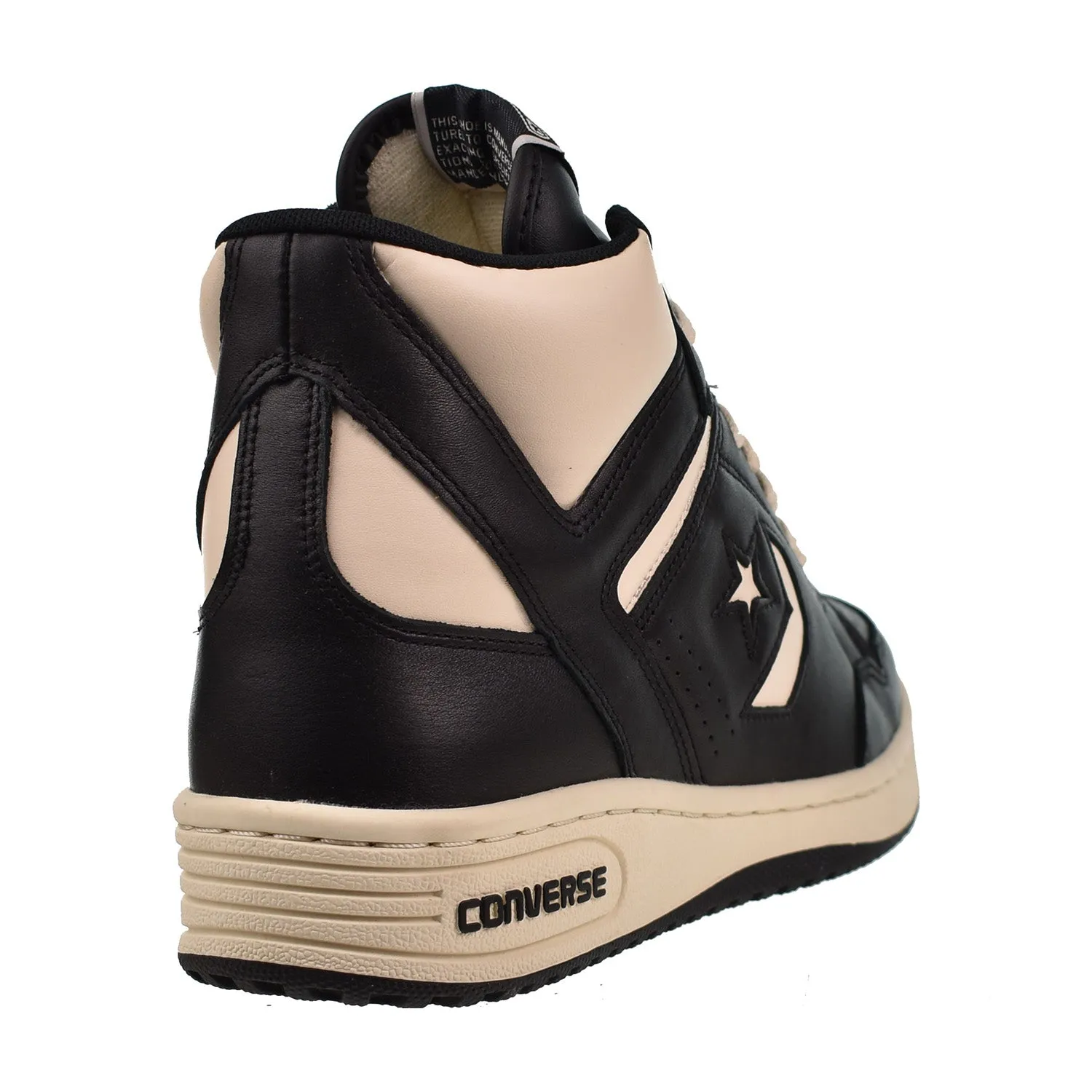 Converse Weapon Hi Men's Shoes Black Natural Ivory