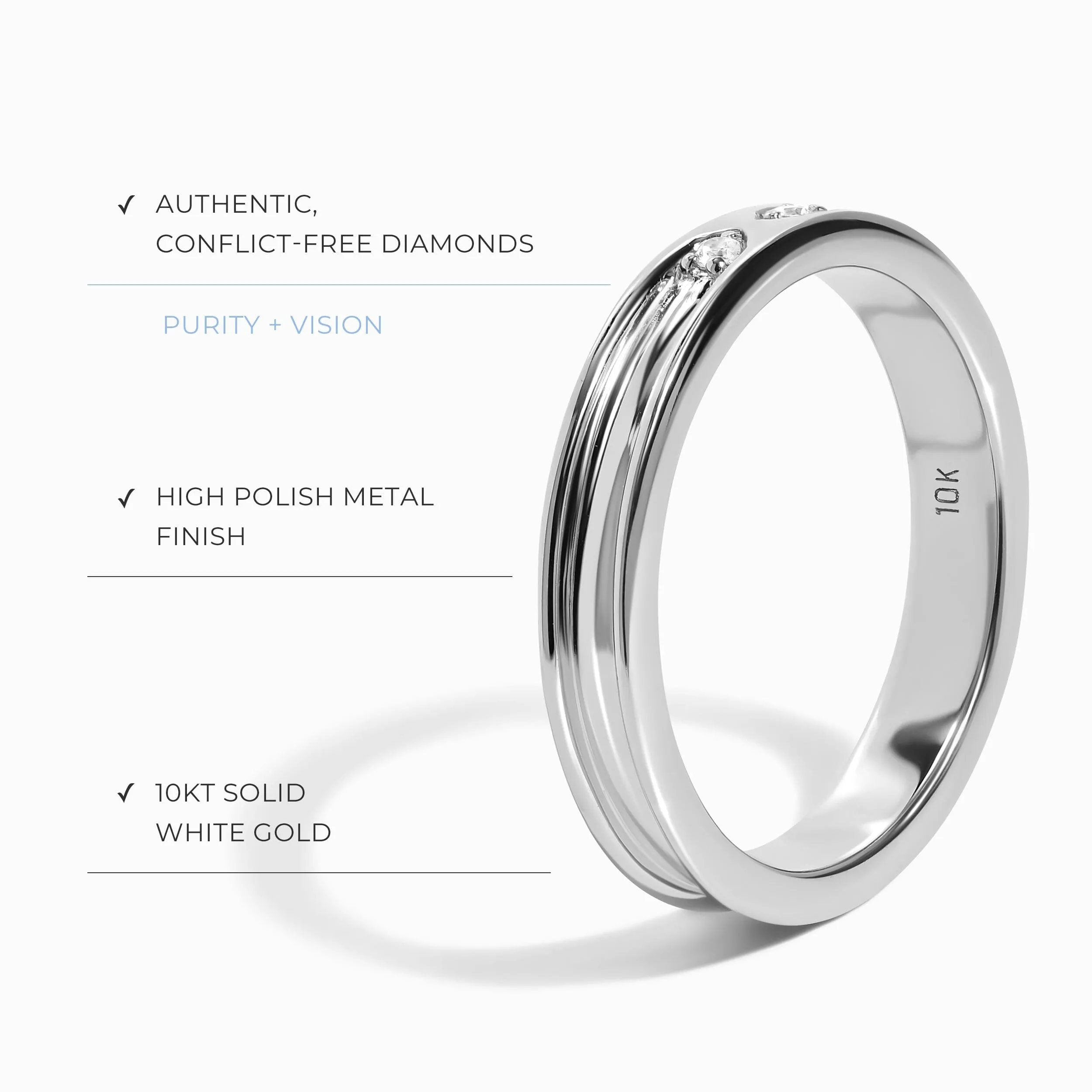 Diamond Unisex Ring - Individualist