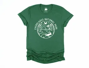 Everglades National Park Adult Shirts - light or dark artwork