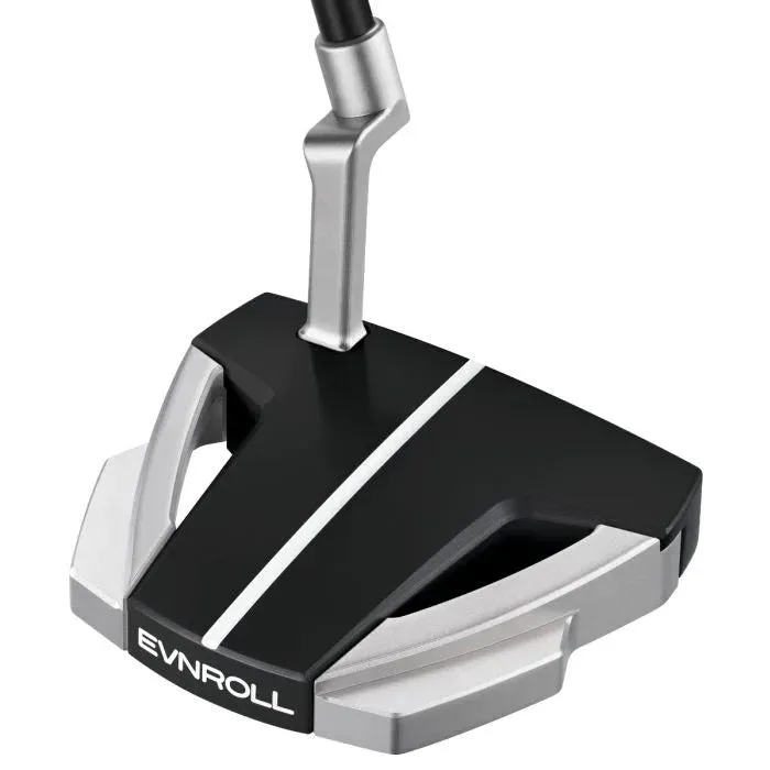 Evnroll EV12 Black Short Plumber High MOI Mallet Putter 35 Right Hand TourTac Grip