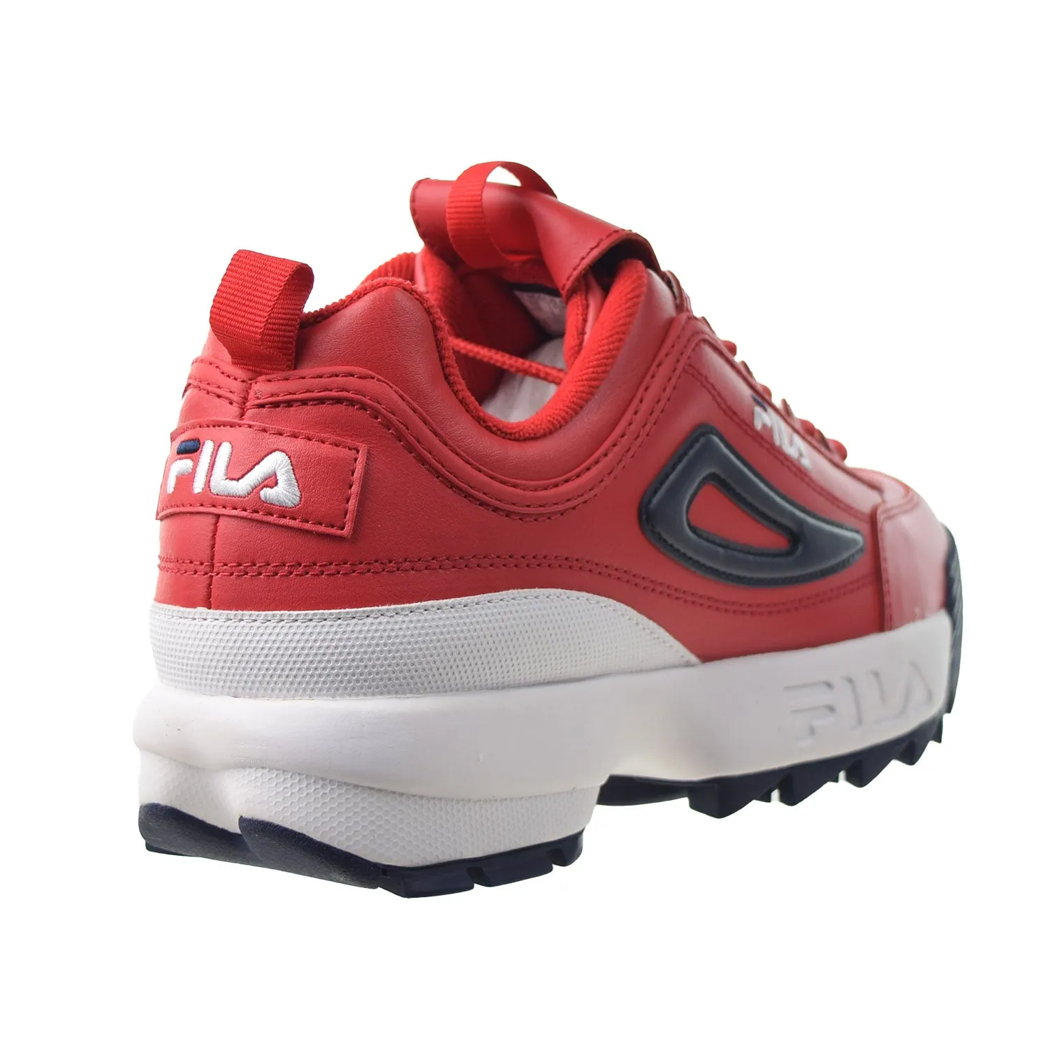 Fila Disruptor II Premium Men's Shoes Red-White-Navy