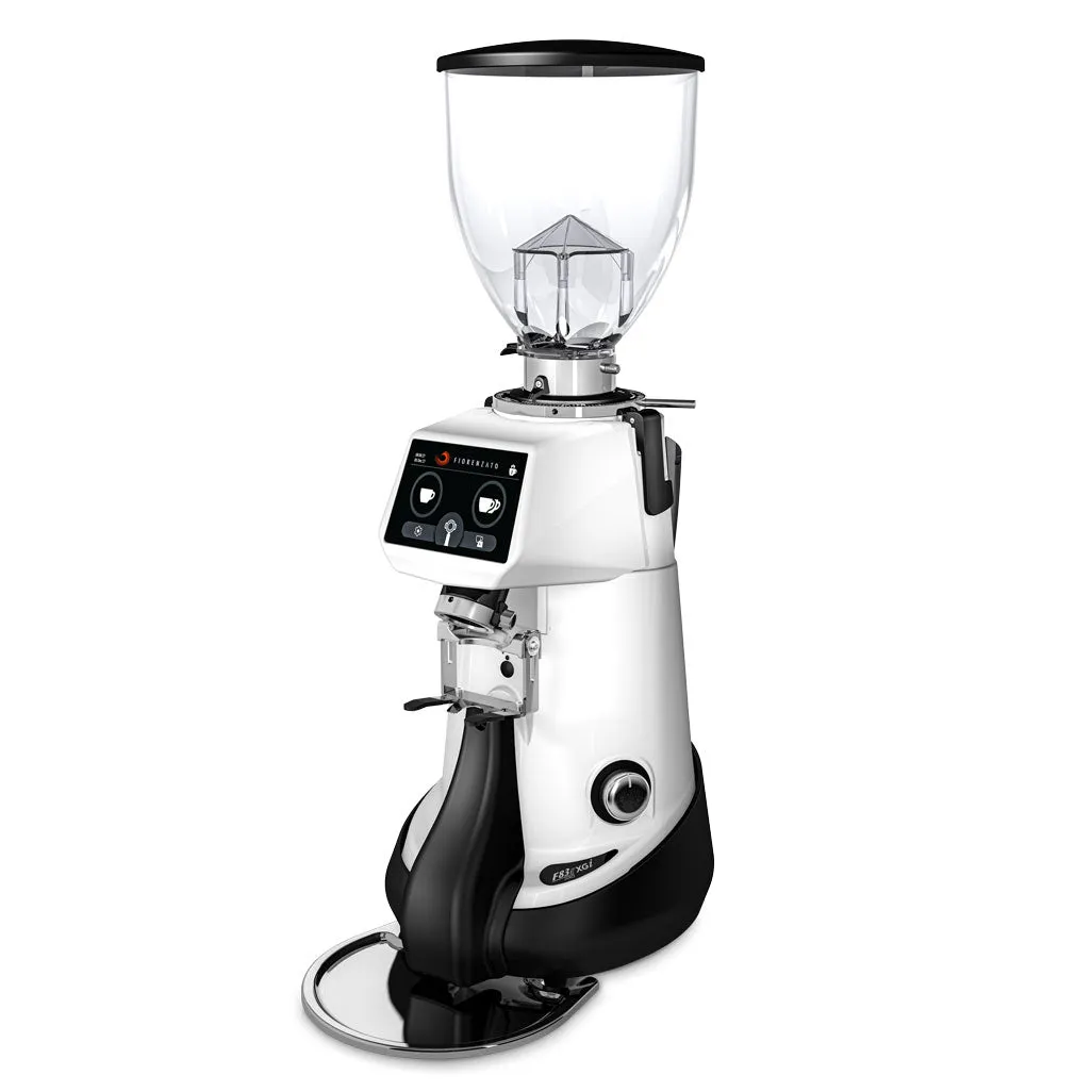 Fiorenzato F83 E XGi PRO On Demand GBW Espresso Grinder - White