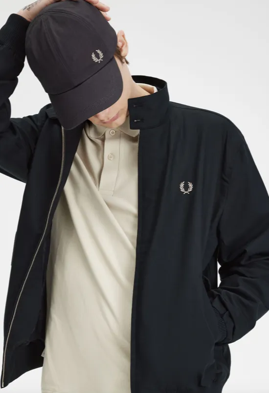 Fred Perry Harrington Jacket/Black - New SS24