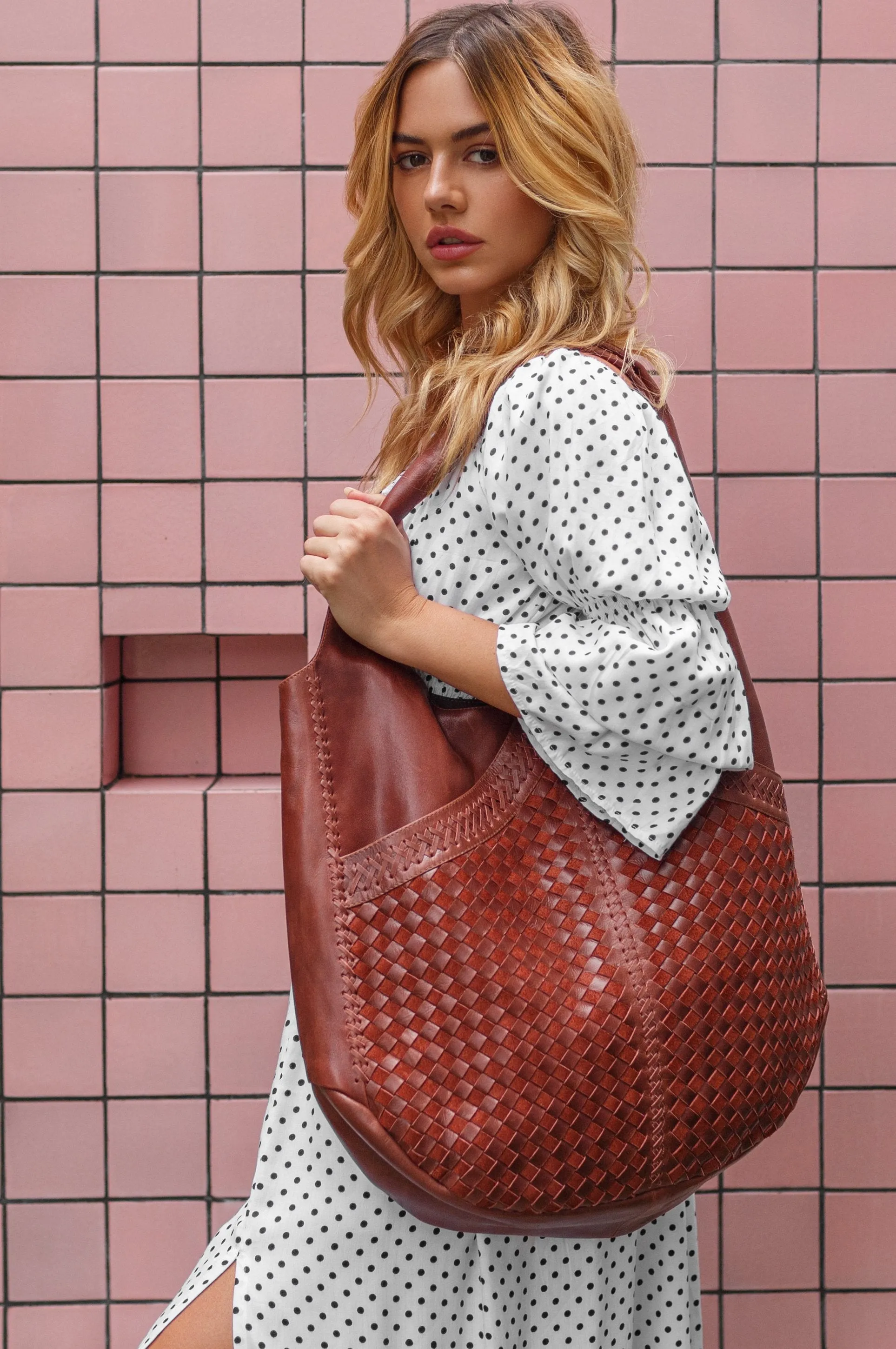 French Lover Oversized Hobo Bag