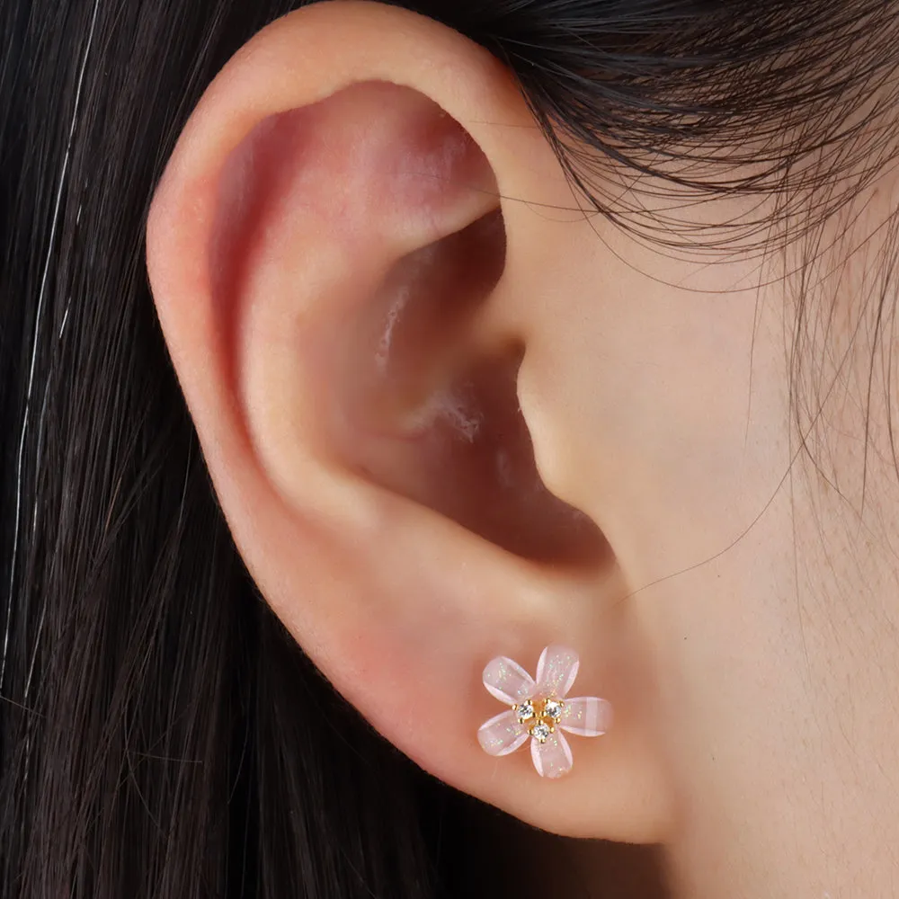 Fresh Flower Studs