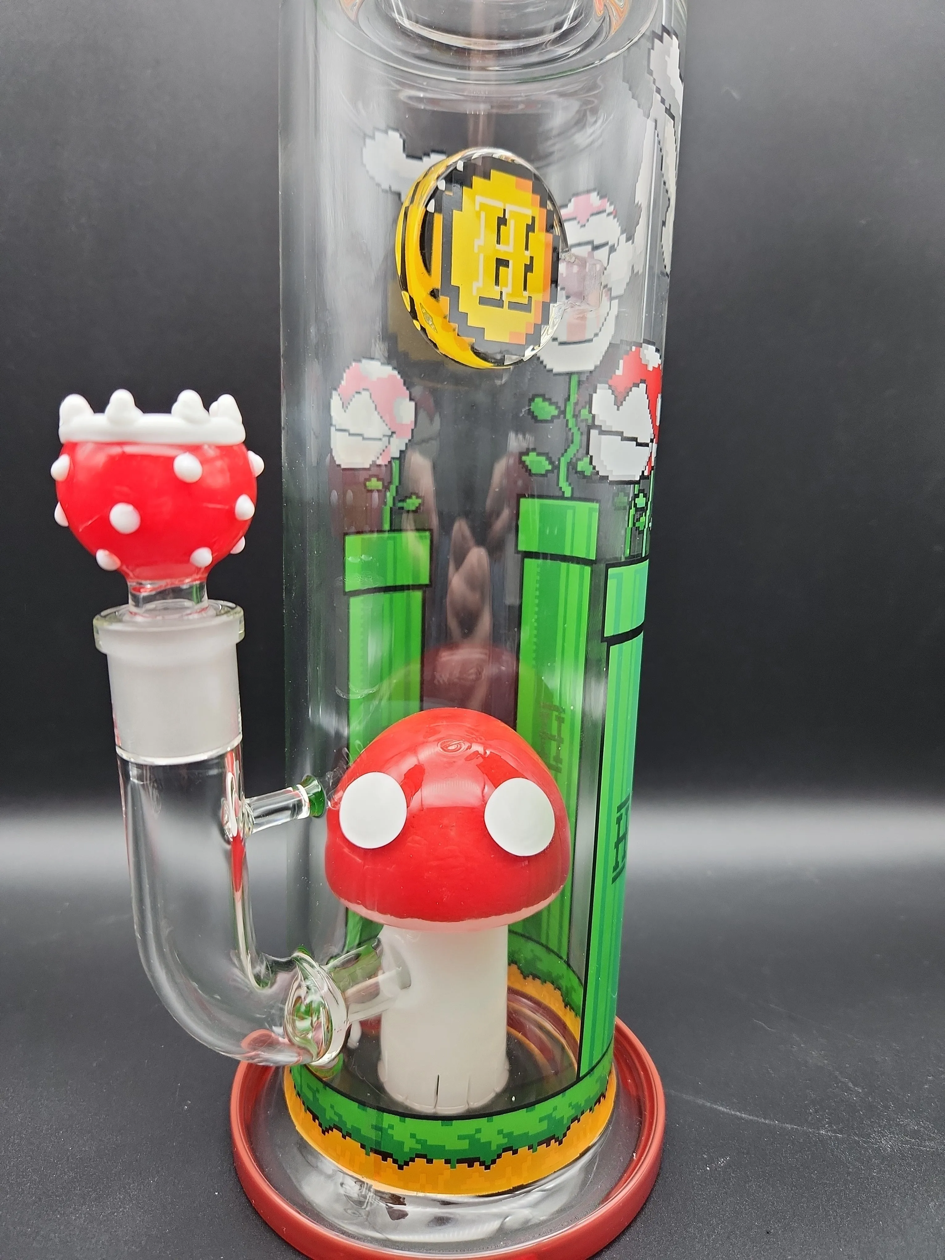 Hemper Gaming XL Flower Glass Water Pipe | 14mm F