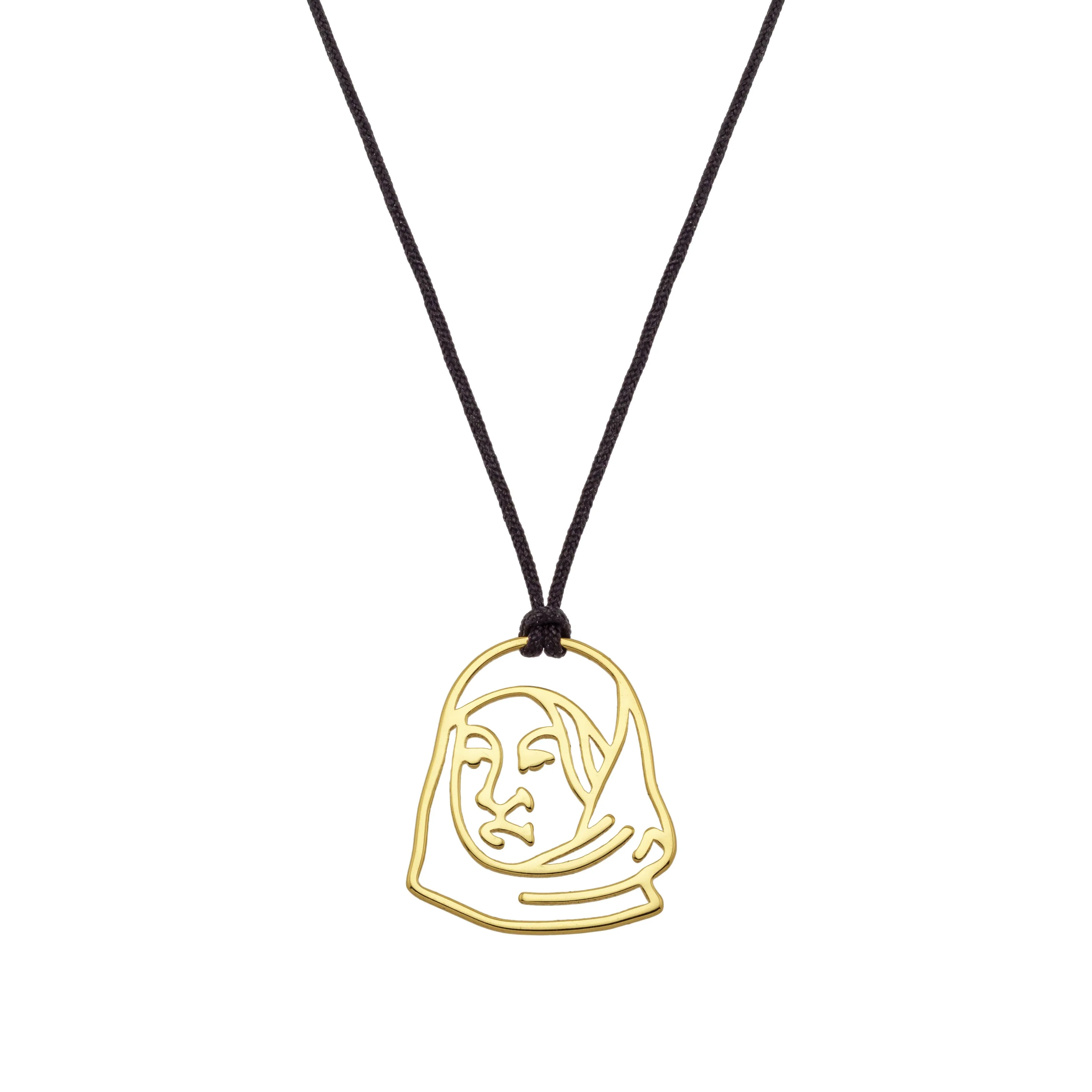 Heroes 1821 | LASKARINA BOUBOULINA Pendant | 14K Gold Plated 925 Silver