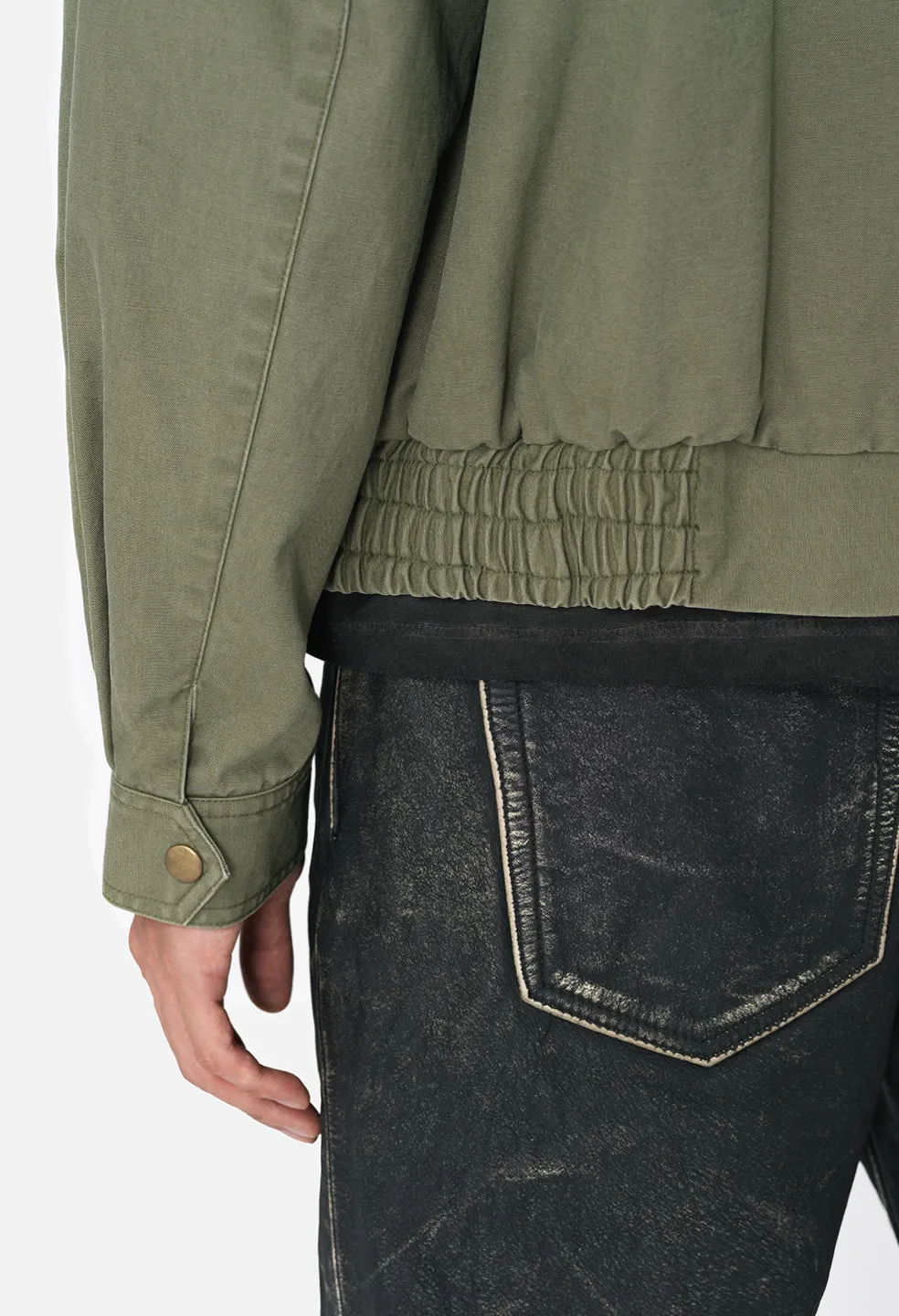 Hunting Cropped Jacket / Army