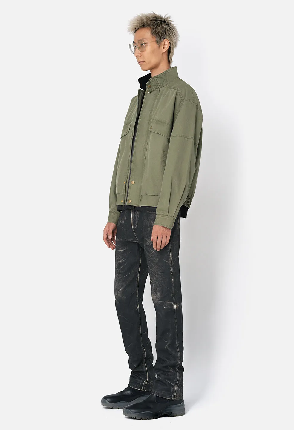 Hunting Cropped Jacket / Army