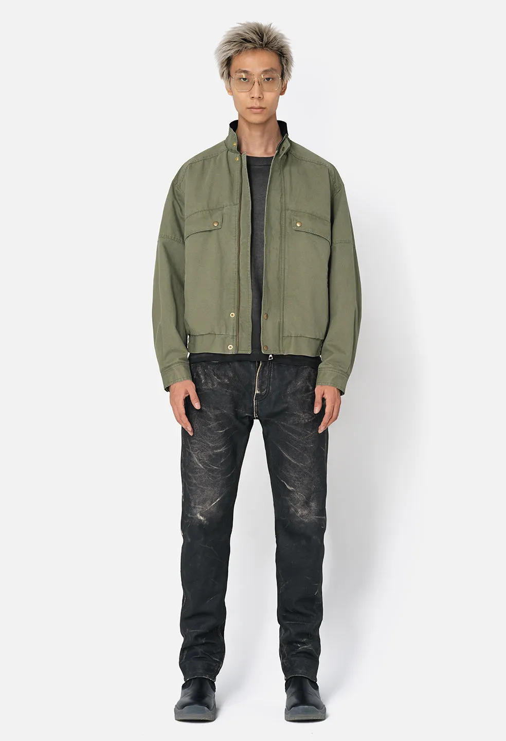 Hunting Cropped Jacket / Army